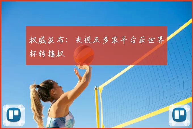 权威发布：央视及多家平台获世界杯转播权