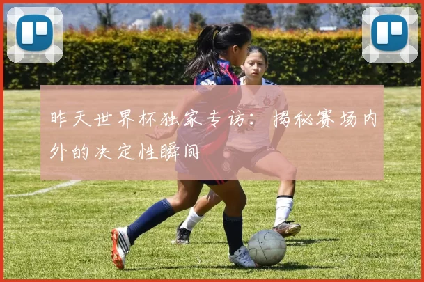 昨天世界杯独家专访：揭秘赛场内外的决定性瞬间