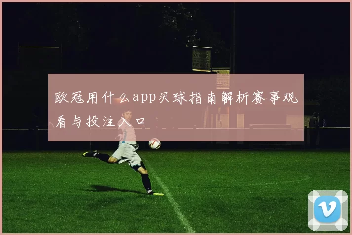 欧冠用什么app买球指南解析赛事观看与投注入口